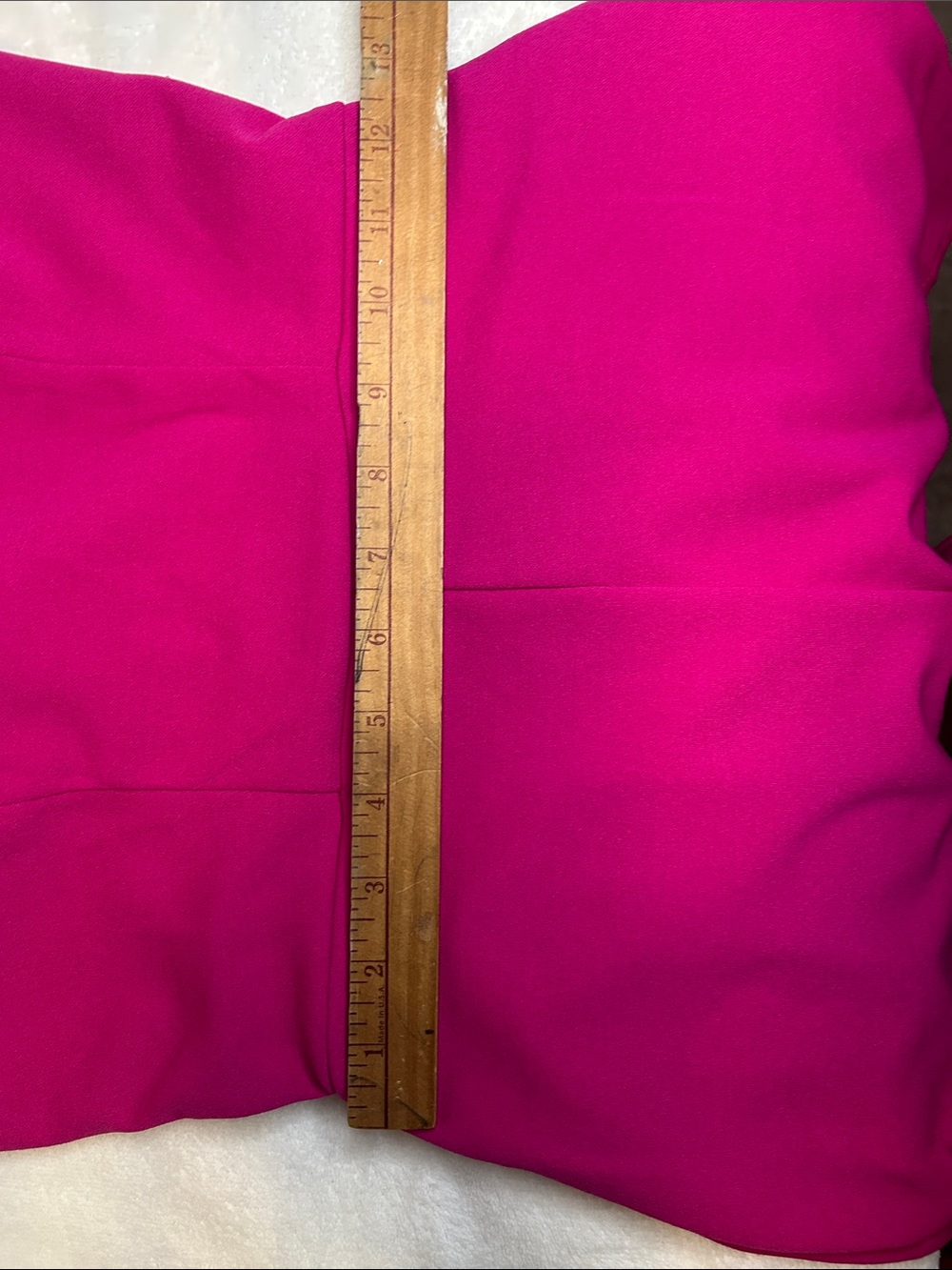 Crystal Sky Fuchsia Pink One Shoulder Romper Sleeveless Women Small S - Picture 6 of 11